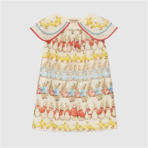 Peter Rabbit™ x Gucci printed dress 